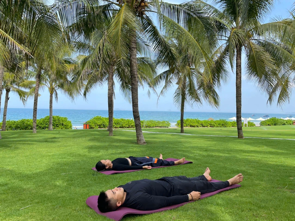 Yoga trên biển