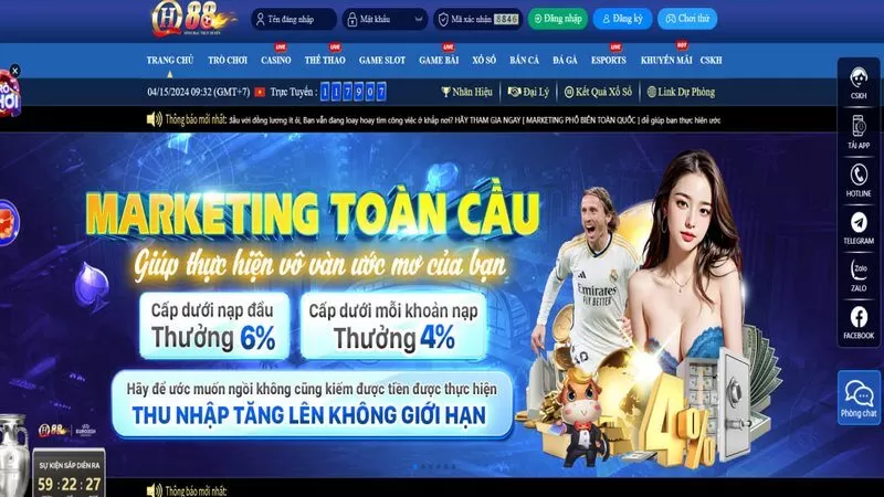 Đối tác chính thức - đại sứ thương hiệu của QH88 