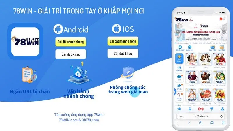 Hướng dẫn cài đặt ứng dụng của 78win siêu tốc Hướng dẫn cài đặt ứng dụng của 78win siêu tốc